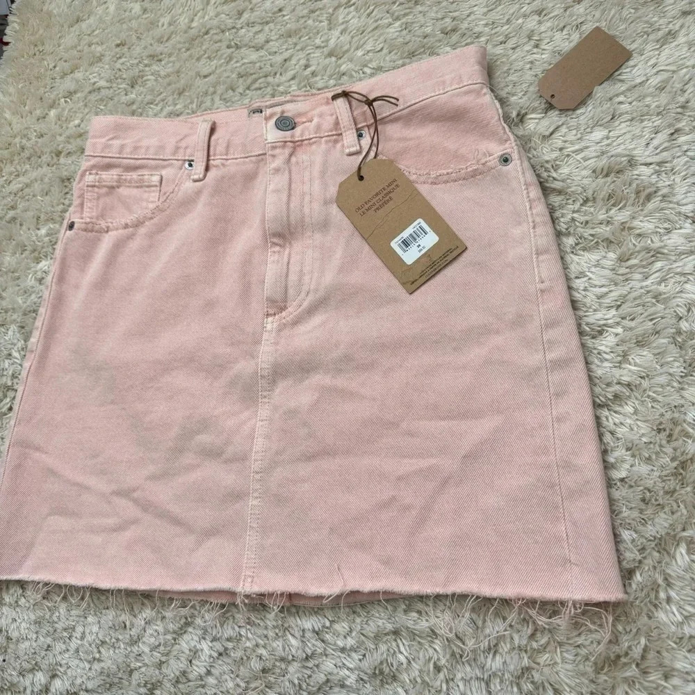 Lucky Brand Womens old Favorite mini denim skirt size 26 - Picture 11 of 14